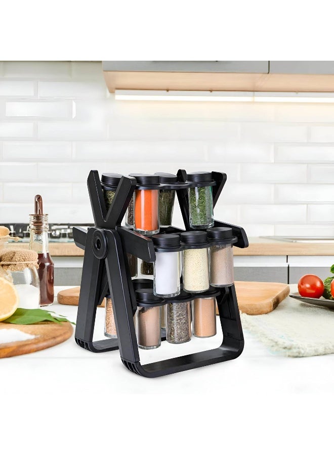 Sleek Spice Jar Organizer